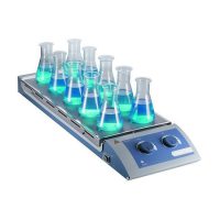 US-0135H Магнитная мешалка 10-ти местная с подогревом