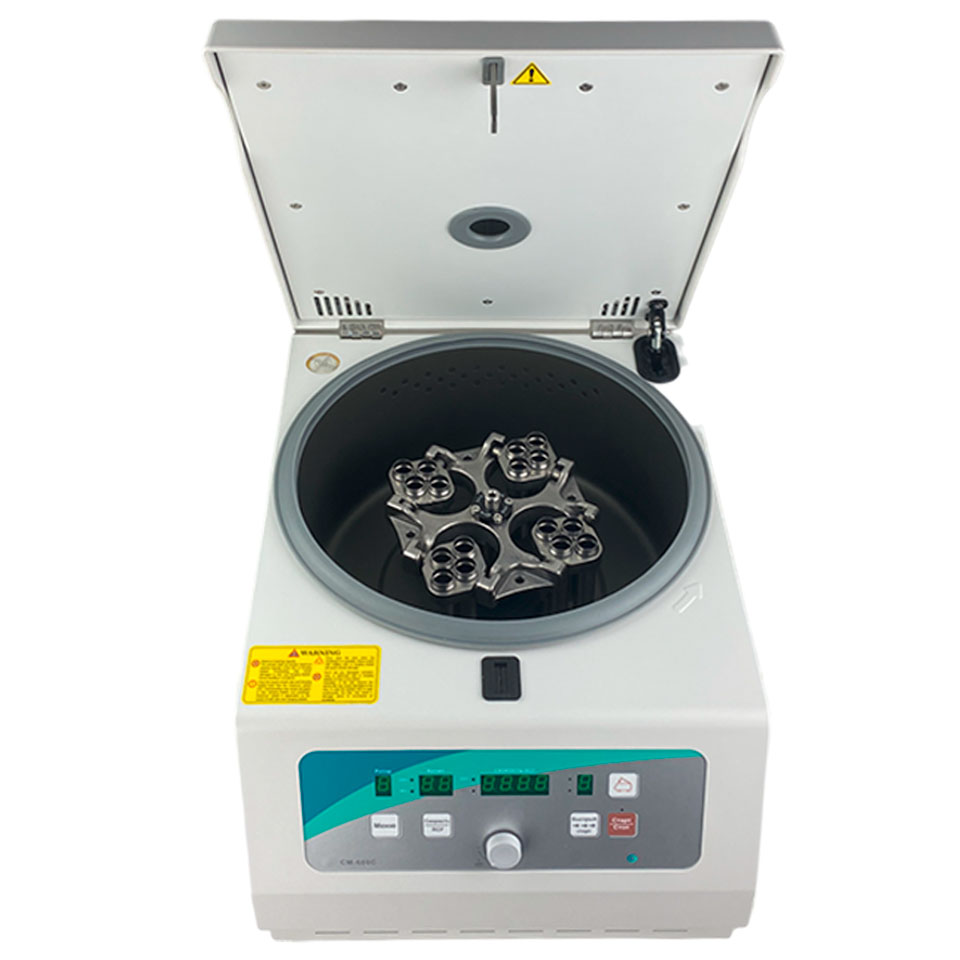 Лабораторная центрифуга Stegler CM-600C (до 6000 об/мин, 4×100 мл)