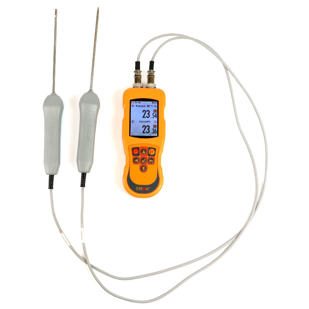 ТК-5.27 - термометр контактный цифровой двухканальный с функцией логирования