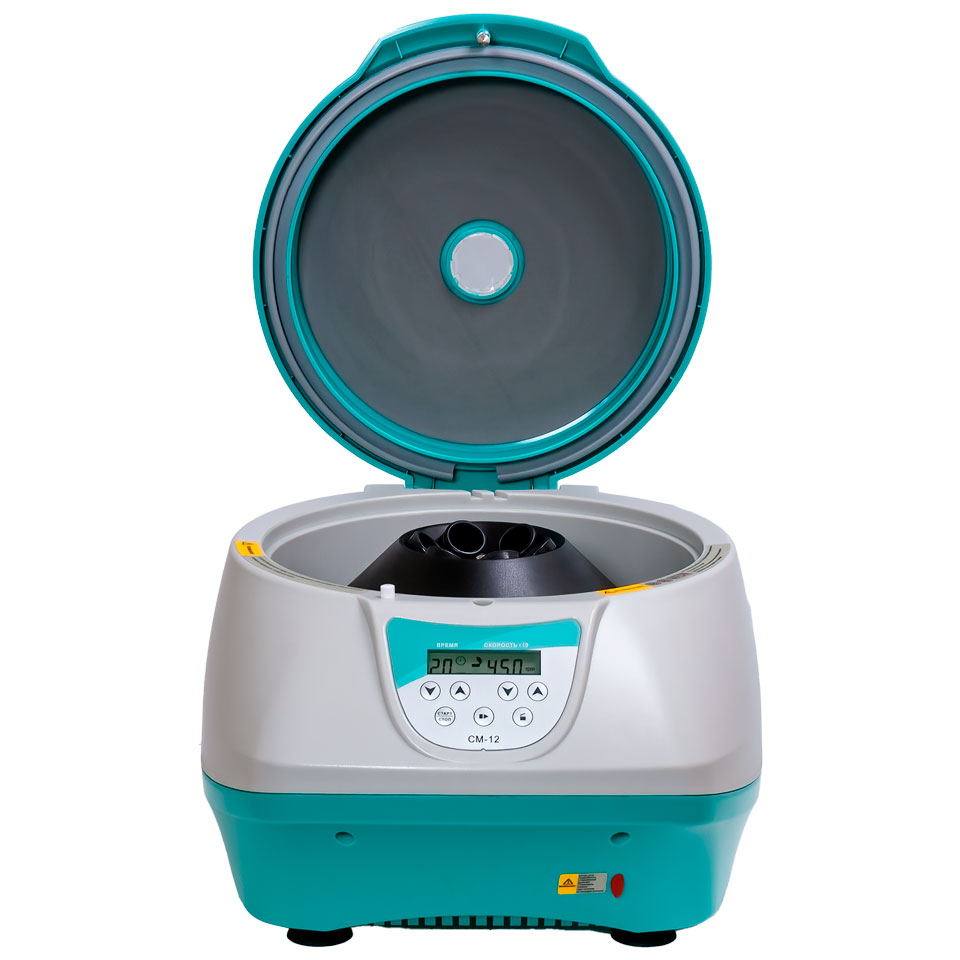 Медицинская центрифуга ТАГЛЕР СМ-12 с ротором РУ-06 (до 4500 об/мин, 6х15 мл)