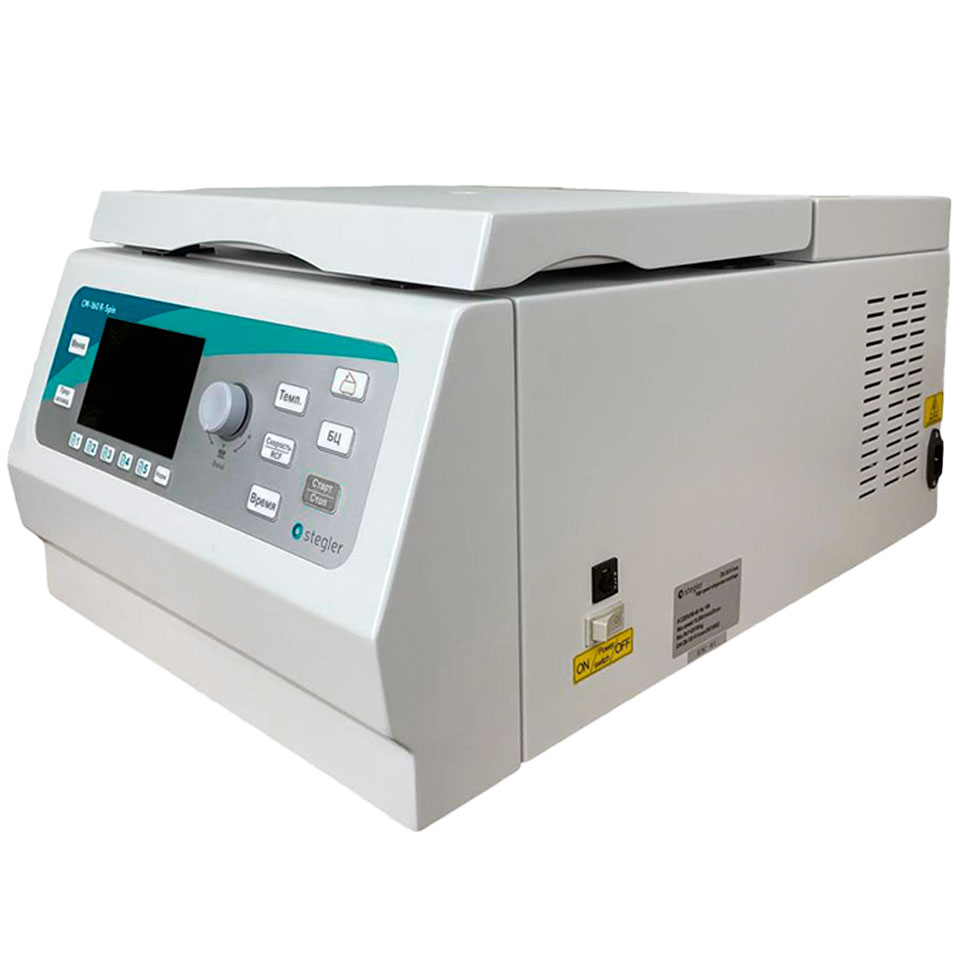 Лабораторная центрифуга с охлаждением STEGLER CM-160 R-Spin (до 16 000 об/мин, 24×2 мл)