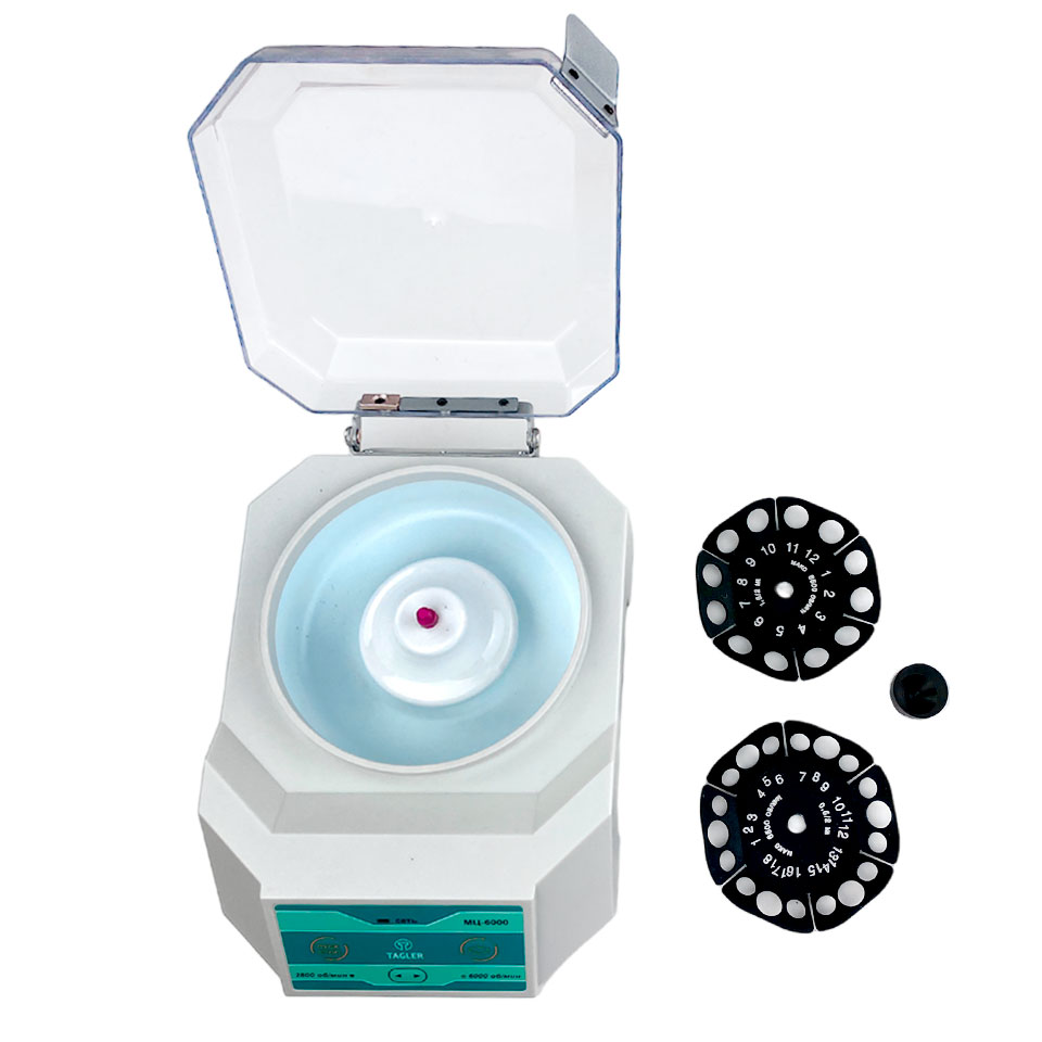 Лабораторная центрифуга-вортекс ТАГЛЕР МЦ-6000 (6000 об/мин, 12x2 мл)