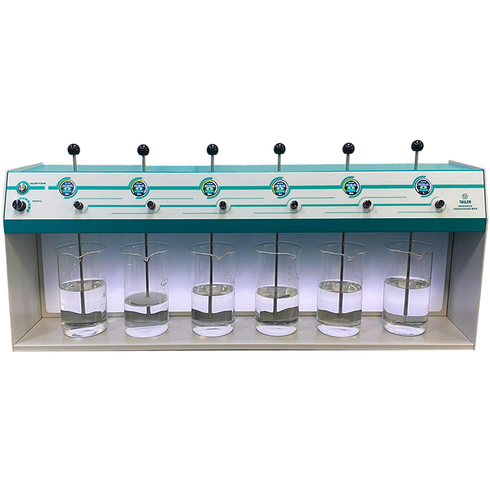 Лабораторный флокулятор ТАГЛЕР ФЛ-6