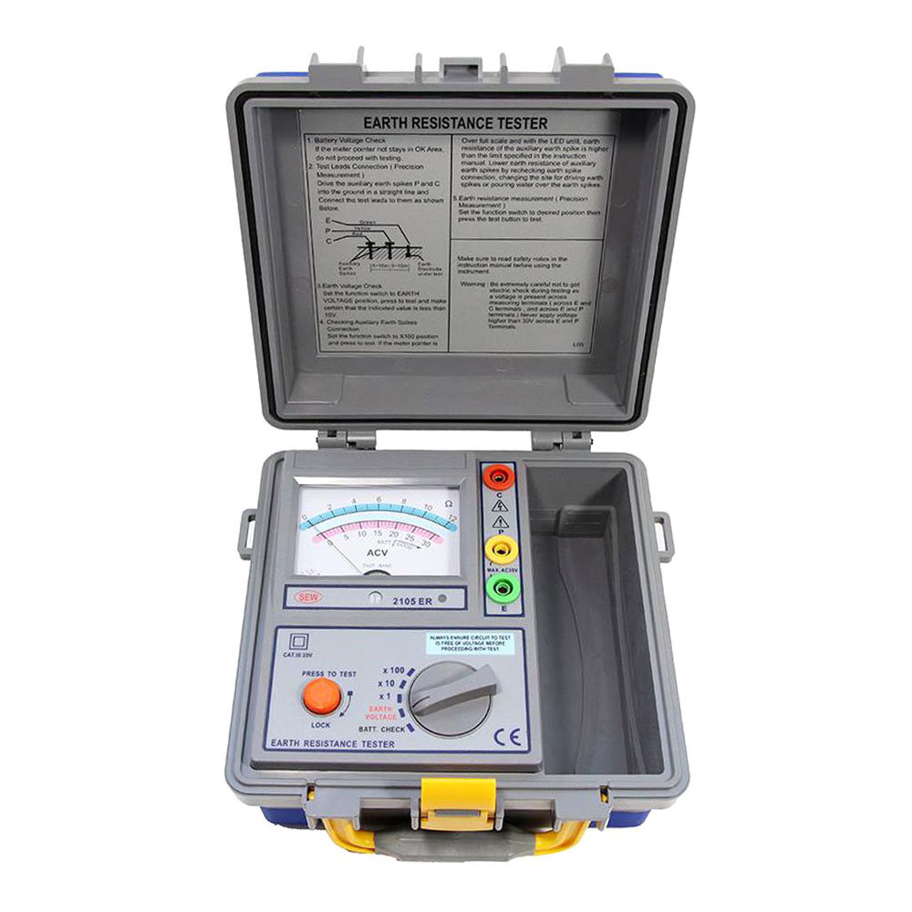 Sew 2105 ER - измеритель сопротивления заземления